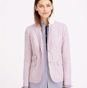J. Crew Lilac Lavender Schoolboy Blazer 2P